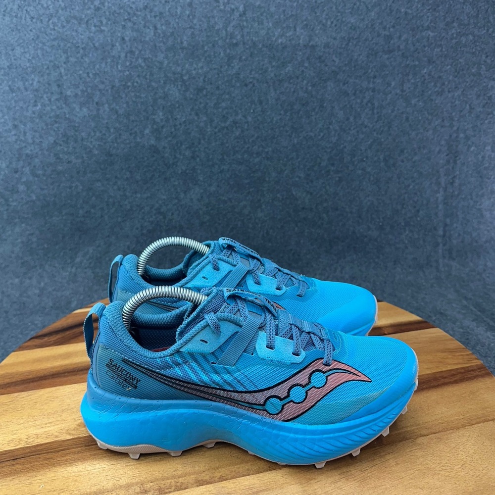 Saucony Womens Endorphin Edge S10773-31 Blue Running Shoes Sneakers Size 5.5